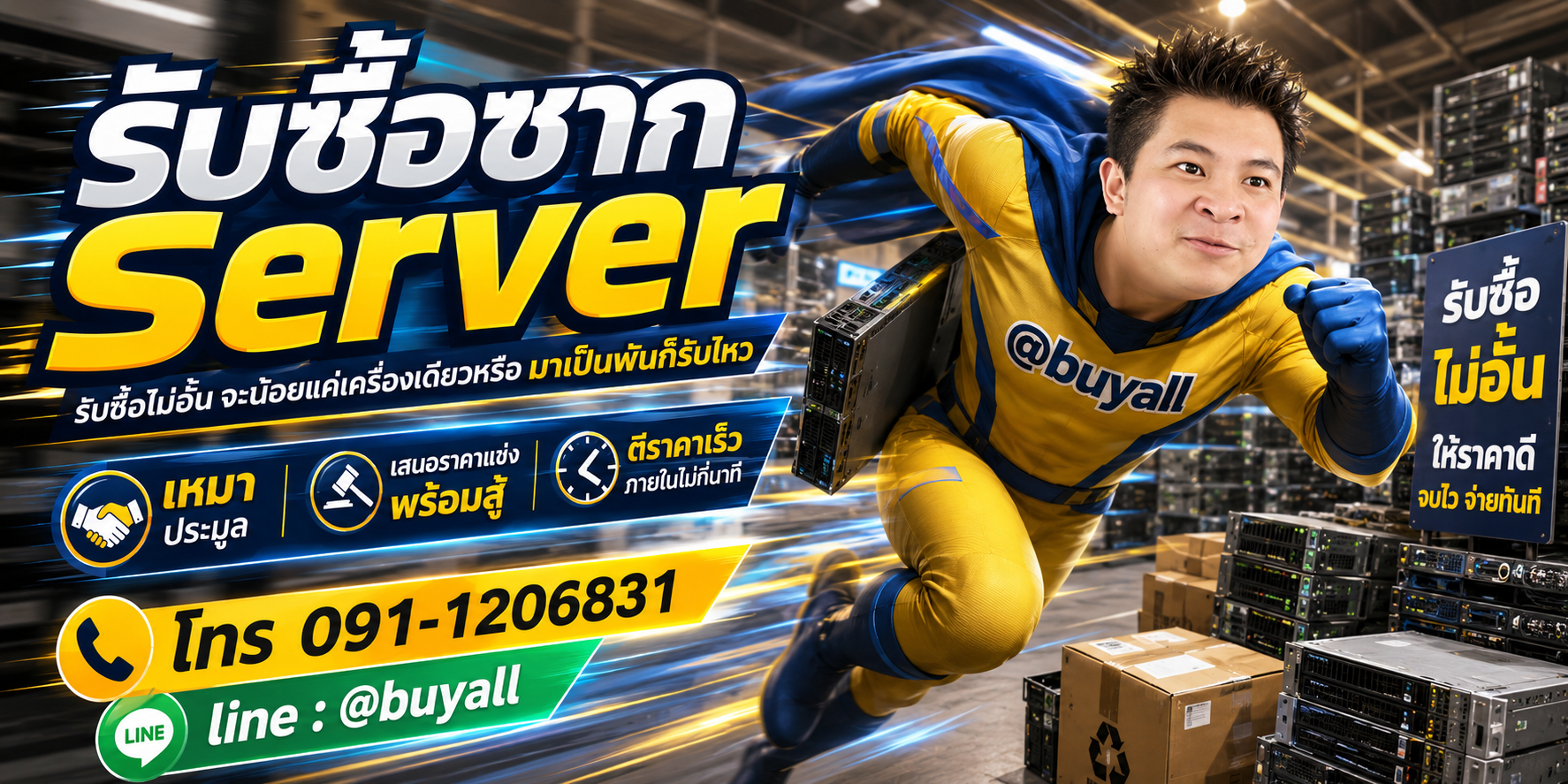 เปลี่ยนพัดลมเป็นเงินสดกับ ta.co.th