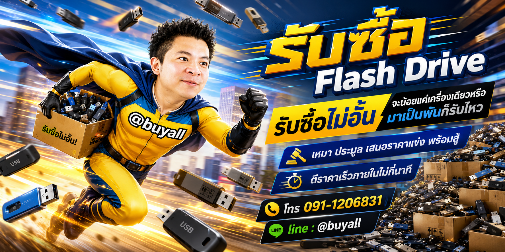 เปลี่ยน Flash Drive เป็นเงินสดกับ ta.co.th